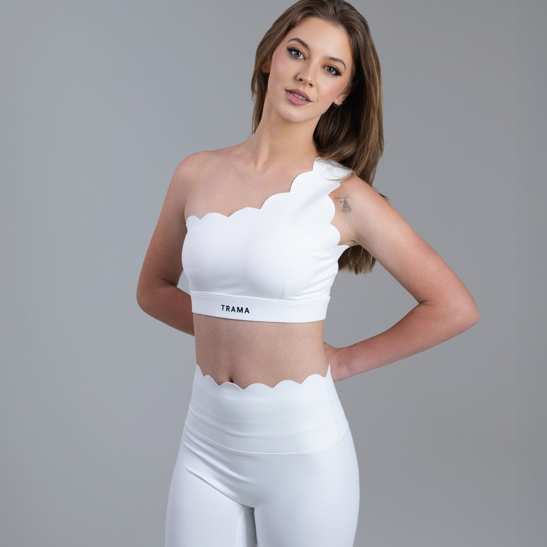 Women's Asymmetrical Sport Bras- Wave